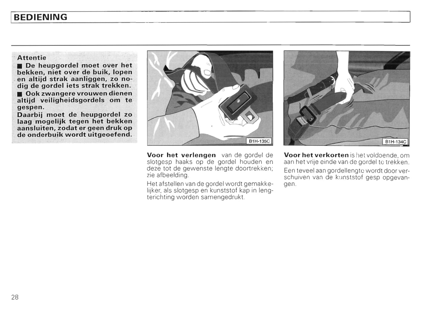 1994-1999 Volkswagen Polo/Variant Owner's Manual | Dutch