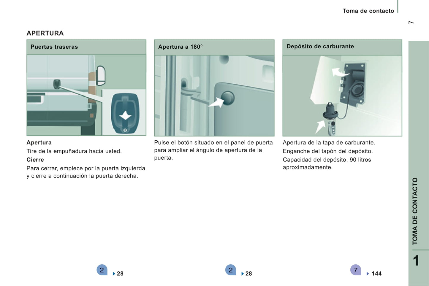 2013-2014 Citroën Jumper Owner's Manual | Spanish