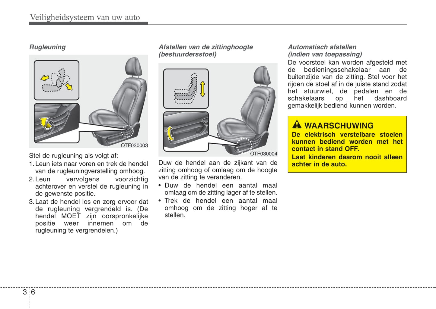 2014-2015 Kia Optima Owner's Manual | Dutch