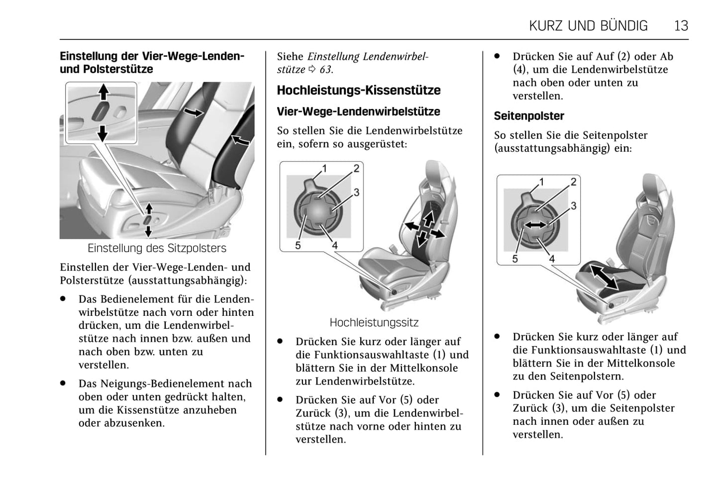 2013-2018 Cadillac CTS/CTS-V Bedienungsanleitung | Deutsch