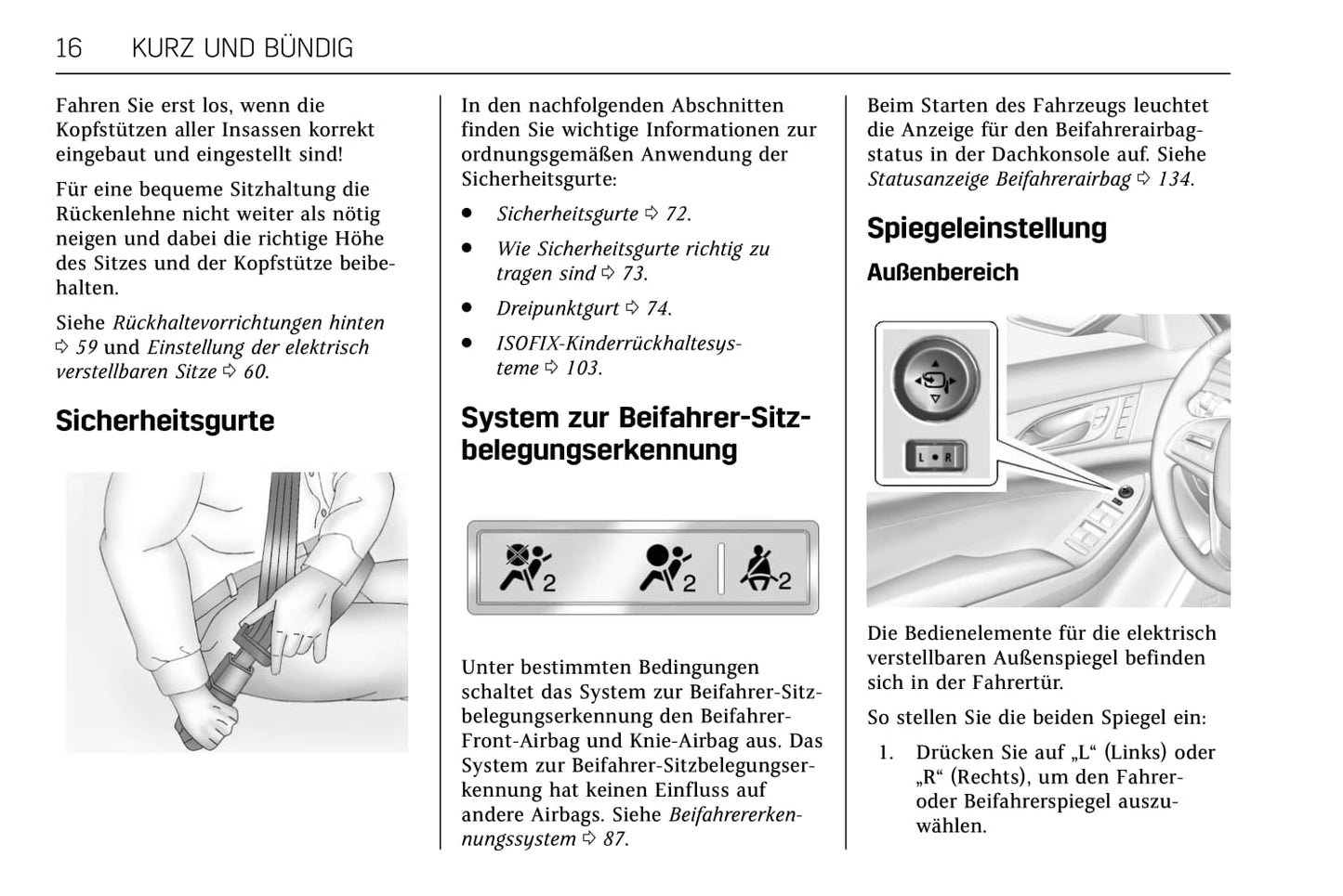 2013-2018 Cadillac CTS/CTS-V Bedienungsanleitung | Deutsch