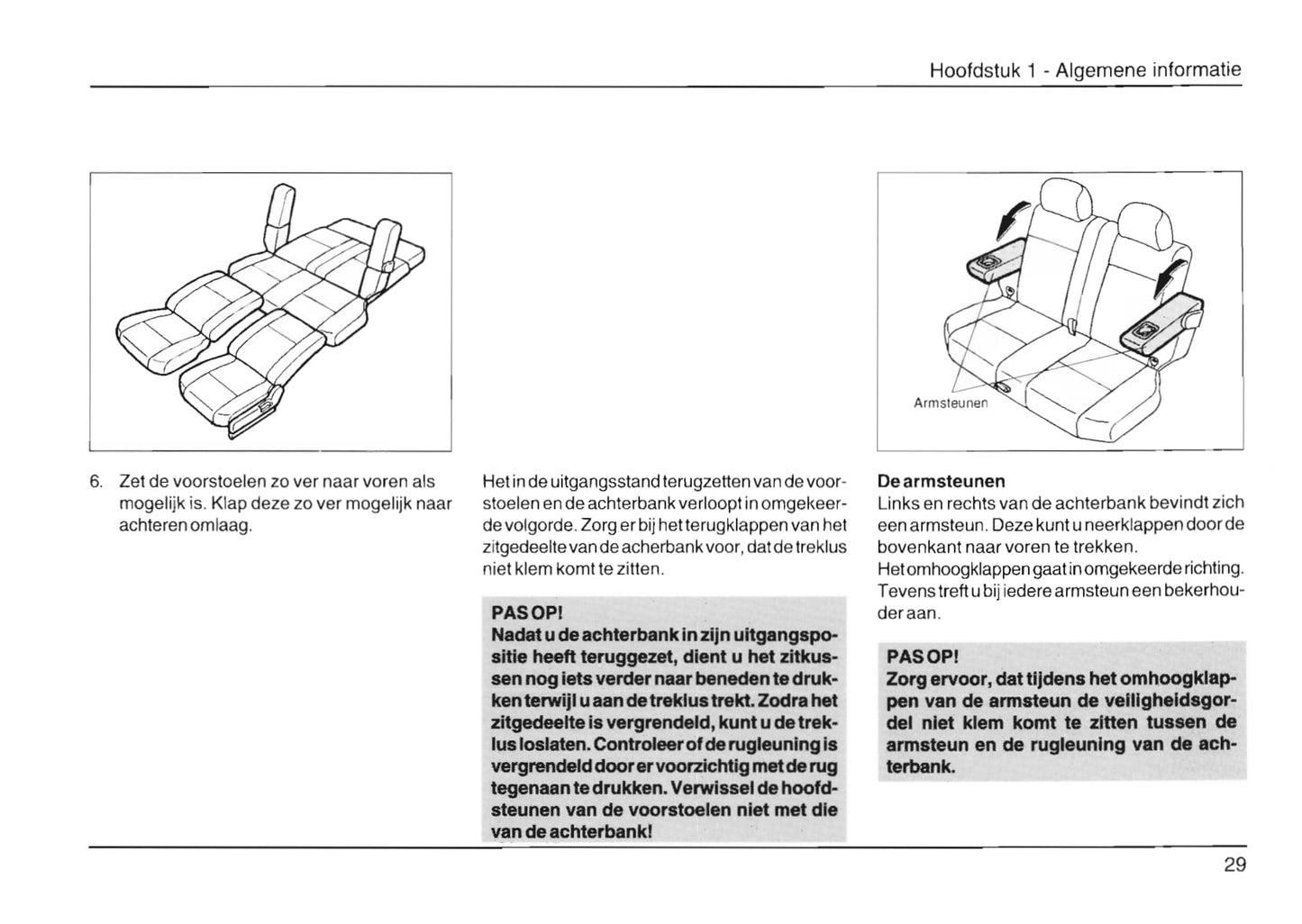 1999-2002 Daihatsu Gran Move Gebruikershandleiding | Nederlands