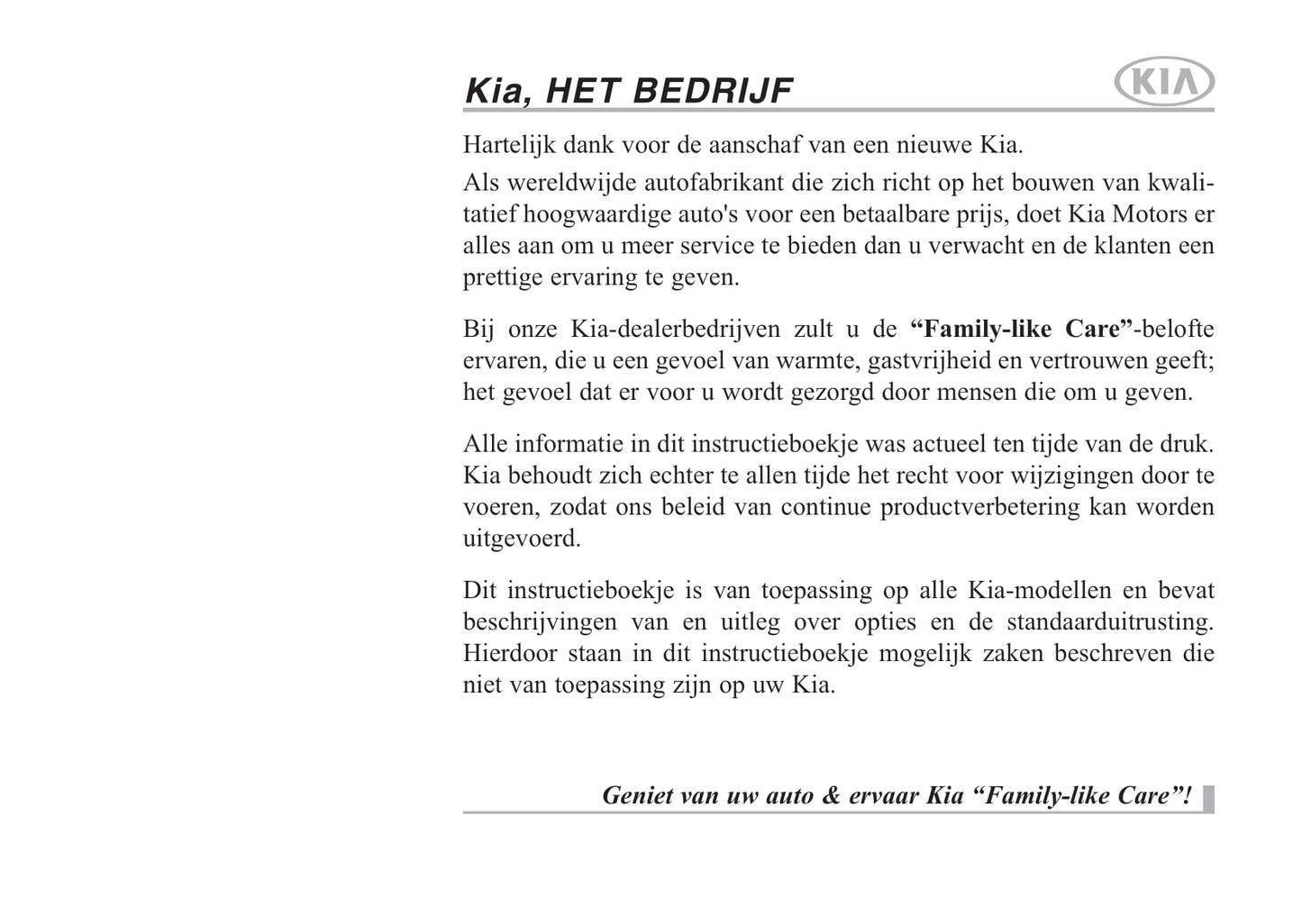 2015-2016 Kia Carens Gebruikershandleiding | Nederlands