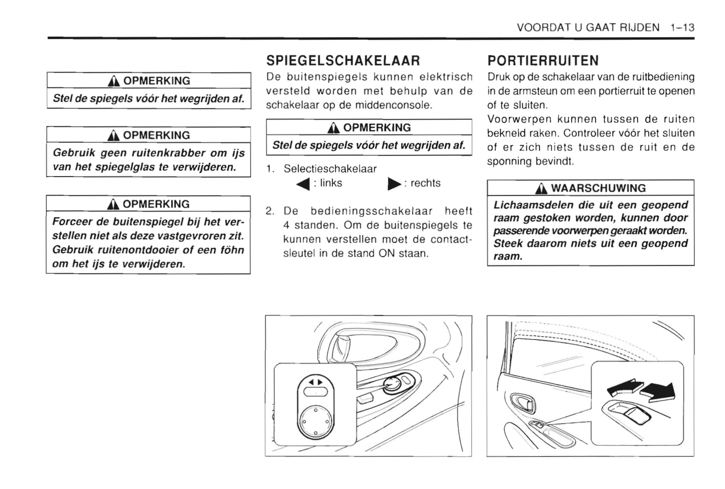 1997-2002 Daewoo Leganza Gebruikershandleiding | Nederlands