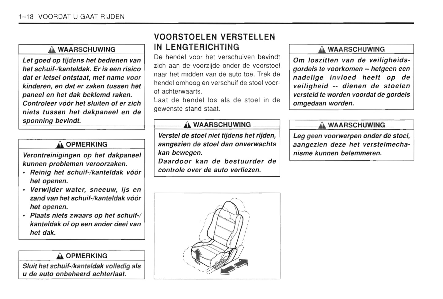 1997-2002 Daewoo Leganza Gebruikershandleiding | Nederlands