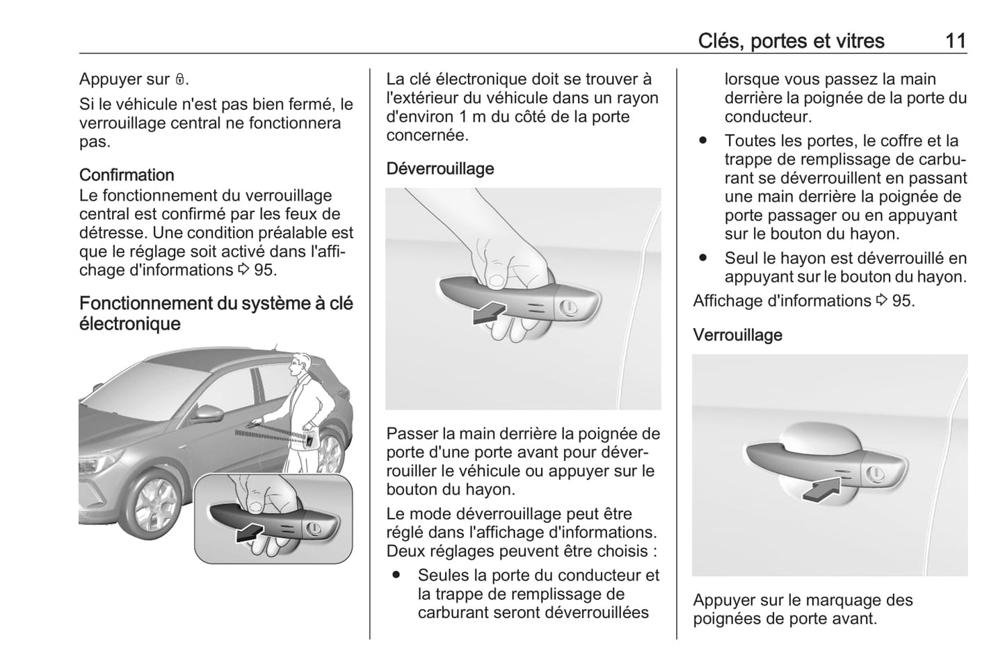 2021 Opel Grandland Gebruikershandleiding | Frans