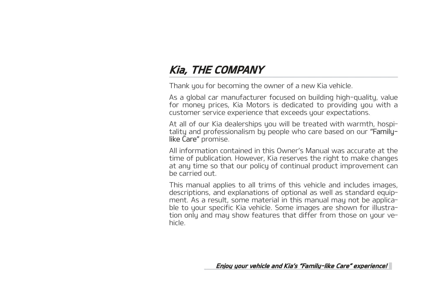 2018-2023 Kia Soul Manuel du propriétaire | Anglais