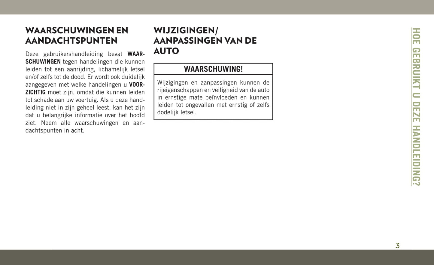 2018-2019 Jeep Wrangler Bedienungsanleitung | Niederländisch