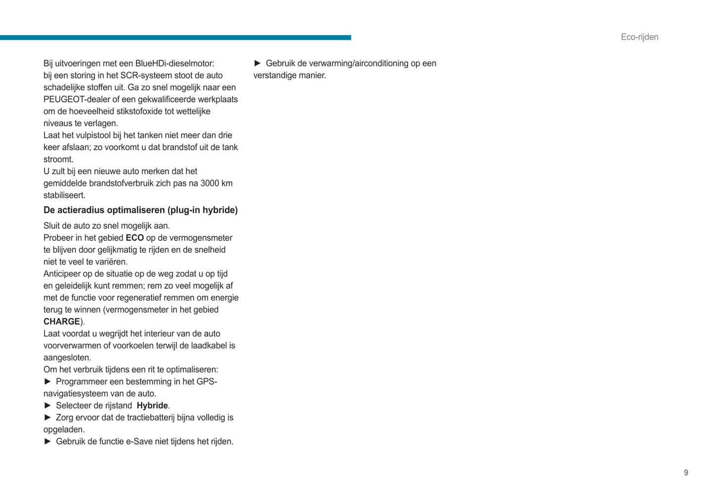 2021-2023 Peugeot 508 Manuel du propriétaire | Néerlandais