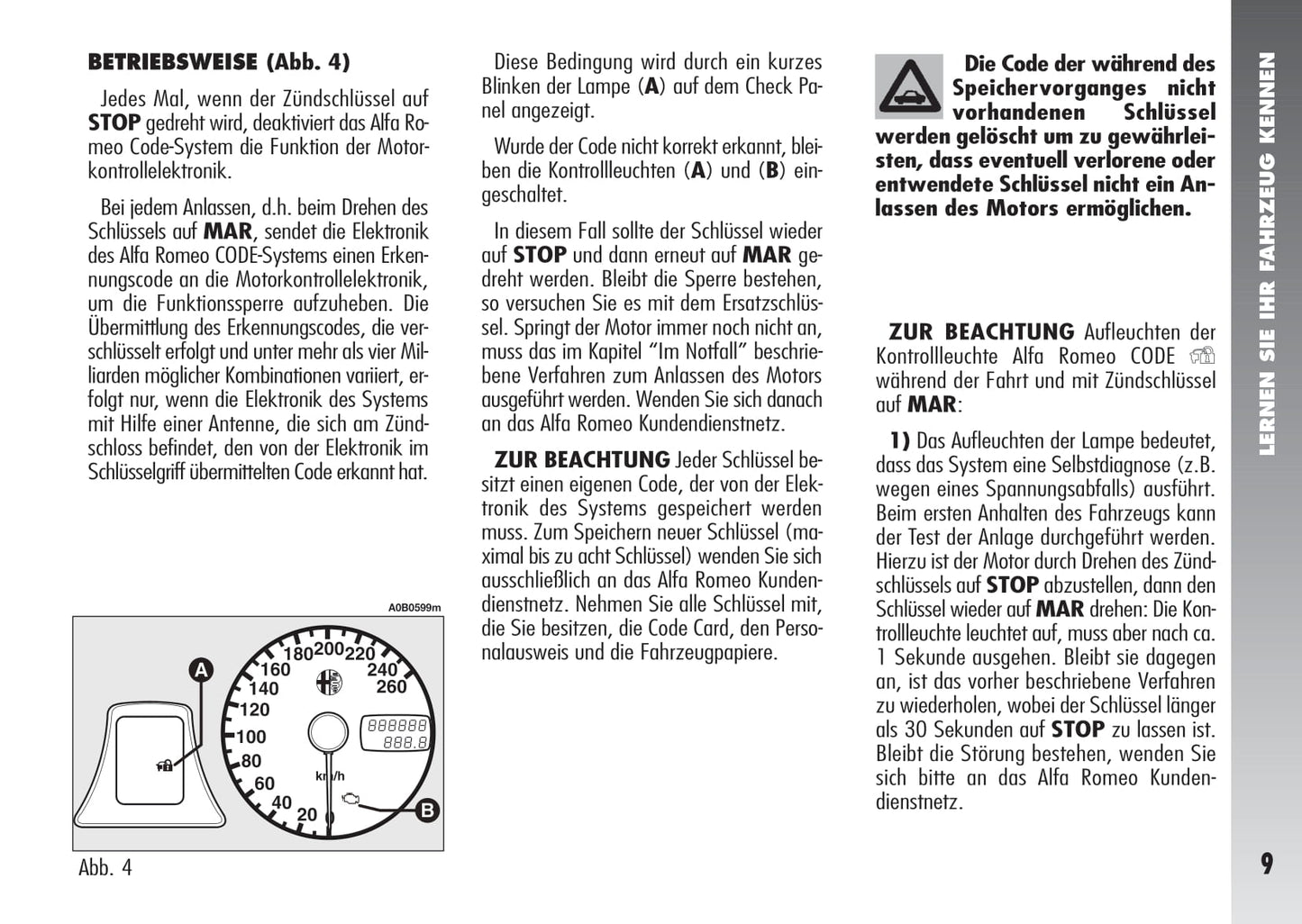 2003-2005 Alfa Romeo 156 Gebruikershandleiding | Duits