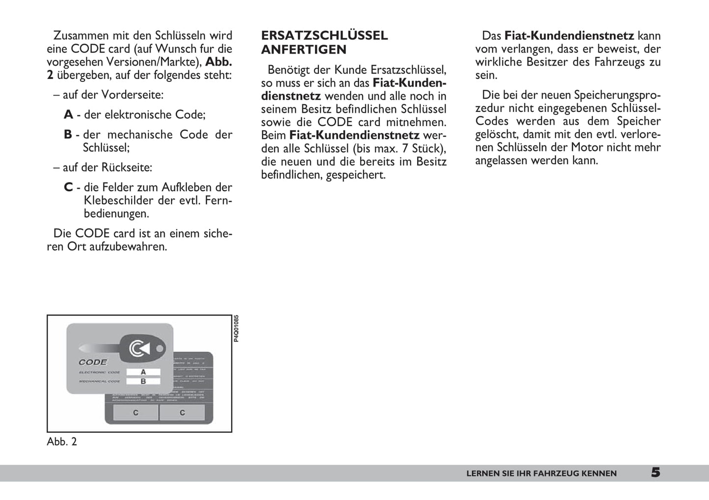 2007-2008 Fiat 600 Bedienungsanleitung | Deutsch