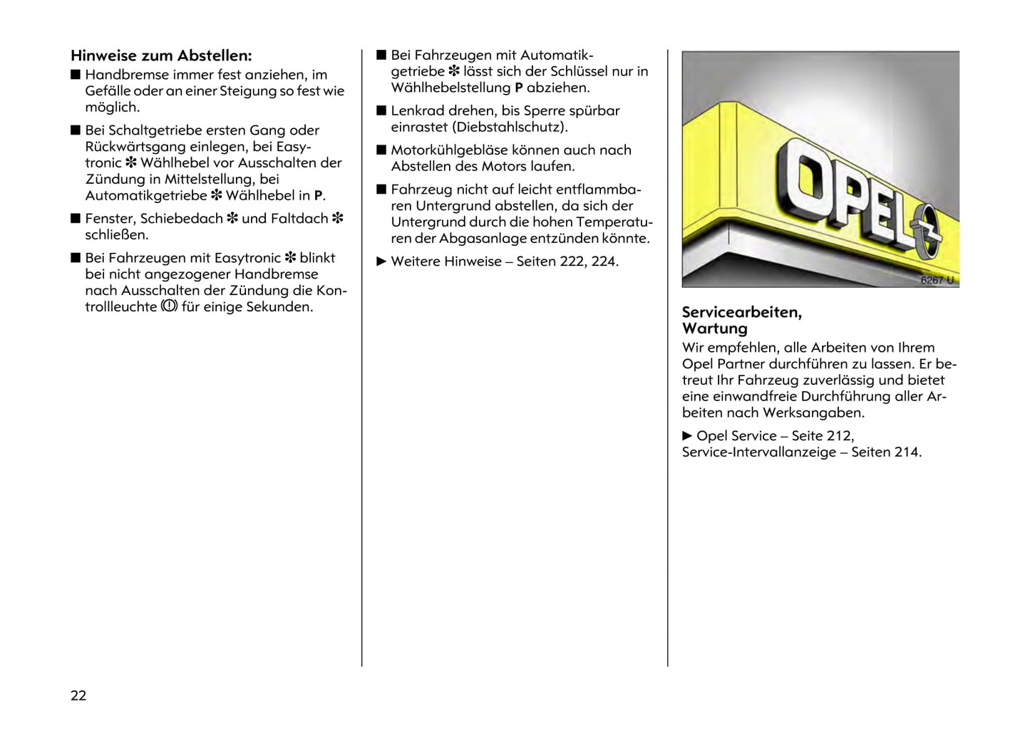 2003-2006 Opel Combo/Corsa Owner's Manual | German