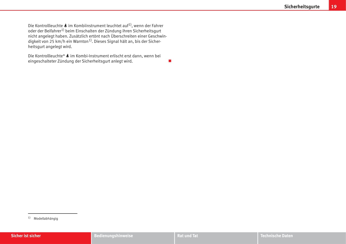 2012-2015 Seat Ibiza Bedienungsanleitung | Deutsch