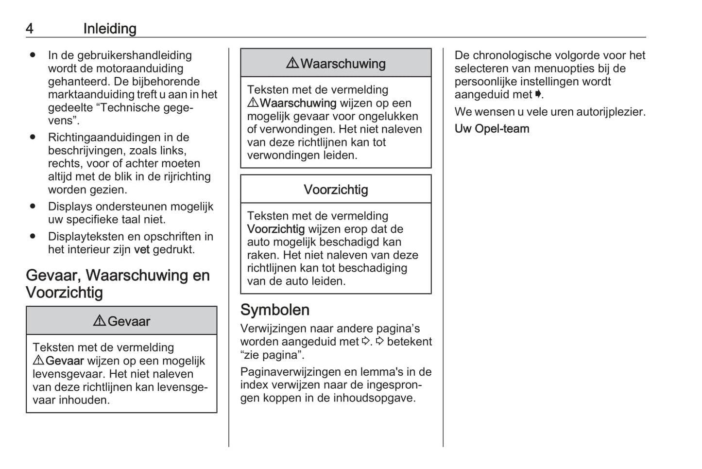 2018-2019 Opel Karl Owner's Manual | Dutch