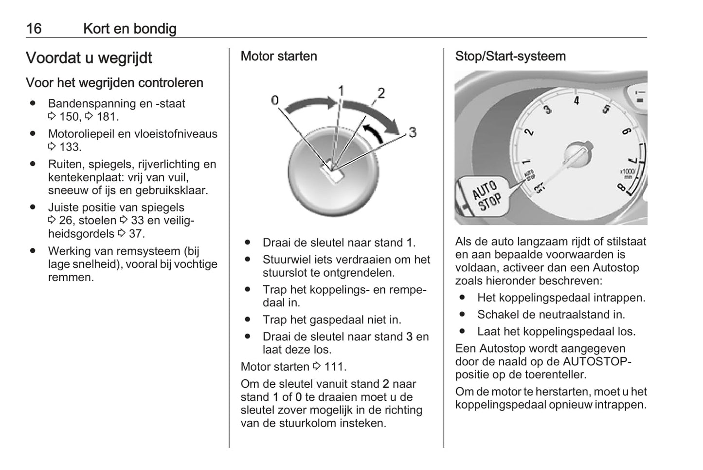 2018-2019 Opel Karl Owner's Manual | Dutch