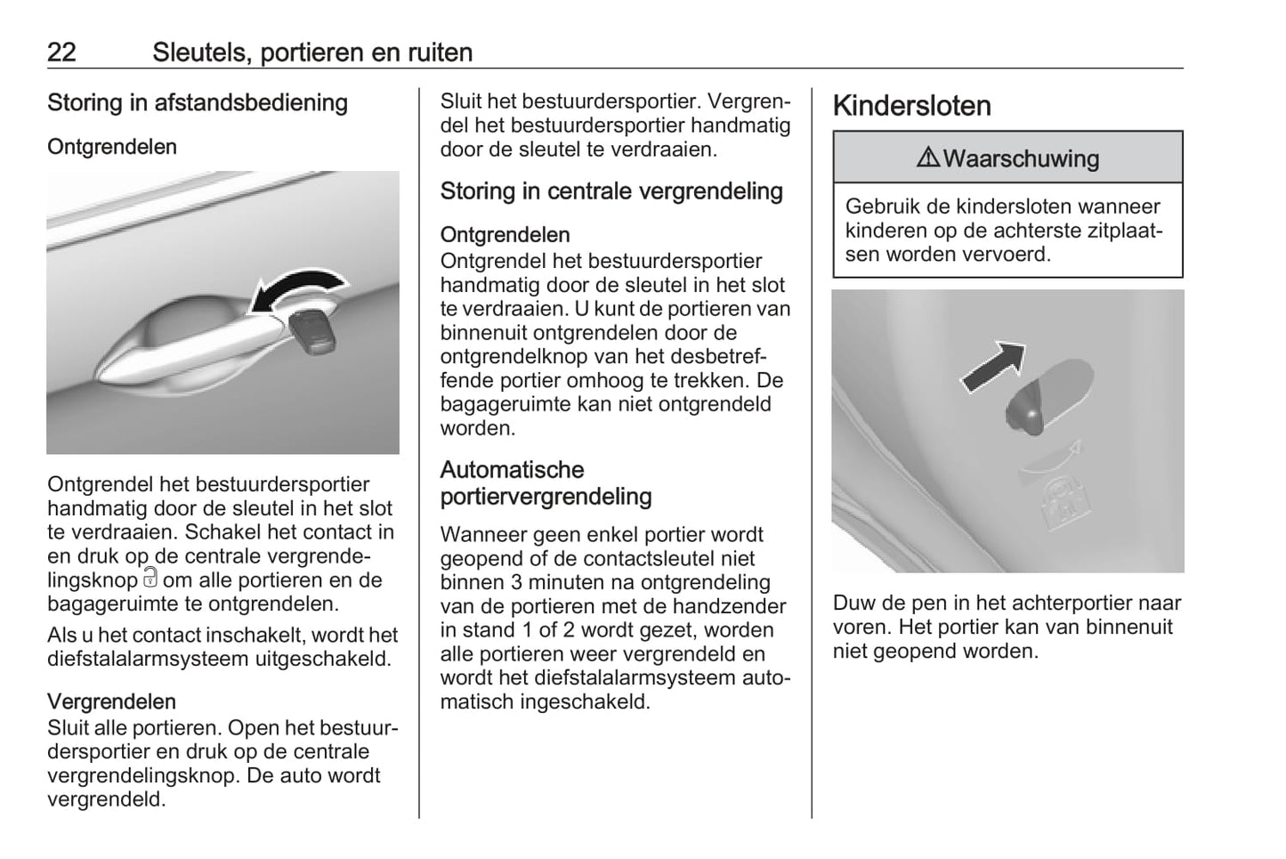2018-2019 Opel Karl Owner's Manual | Dutch