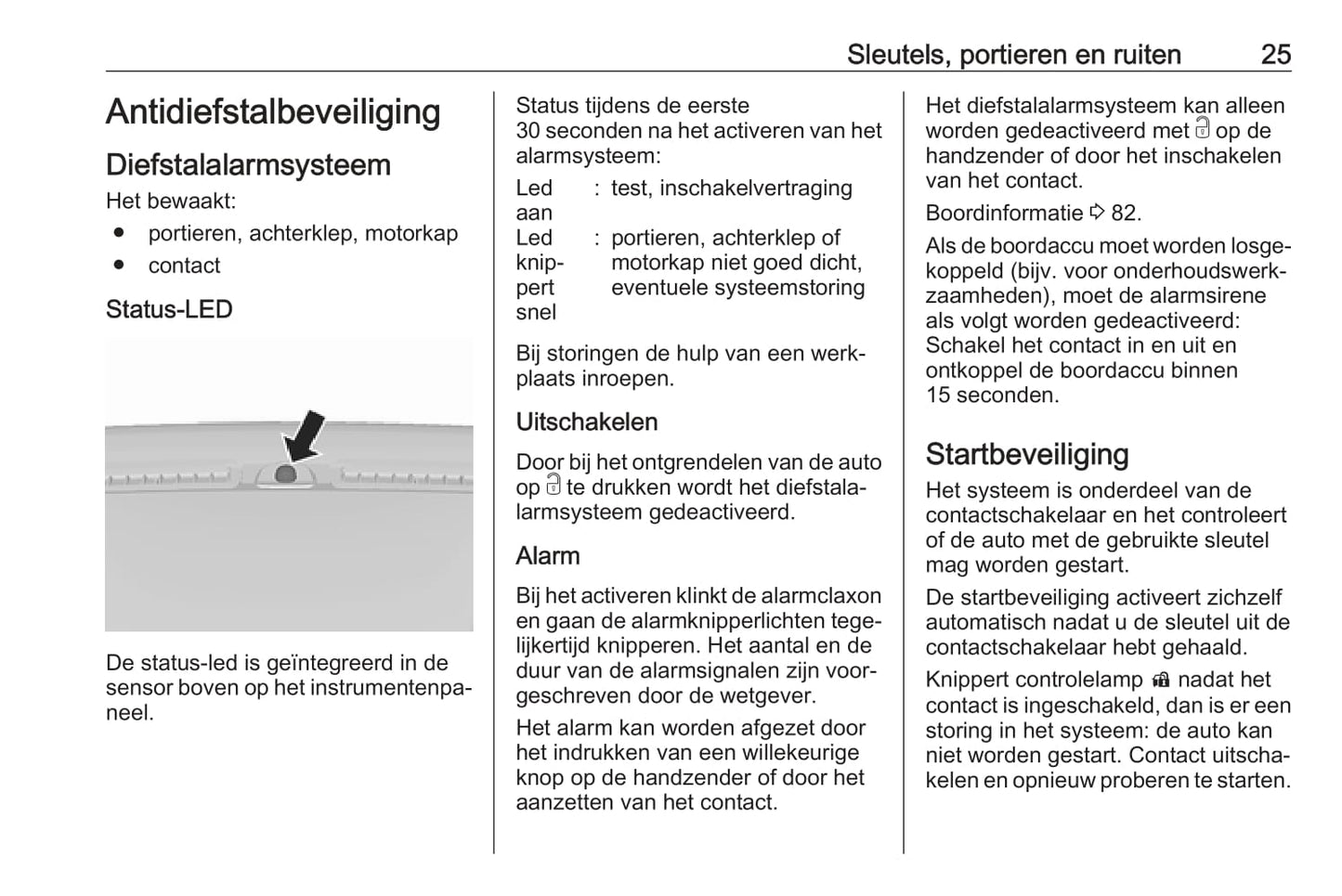 2018-2019 Opel Karl Owner's Manual | Dutch