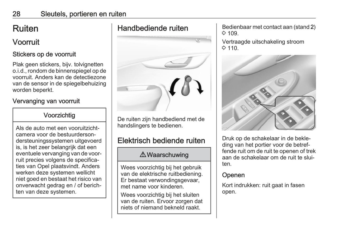 2018-2019 Opel Karl Owner's Manual | Dutch