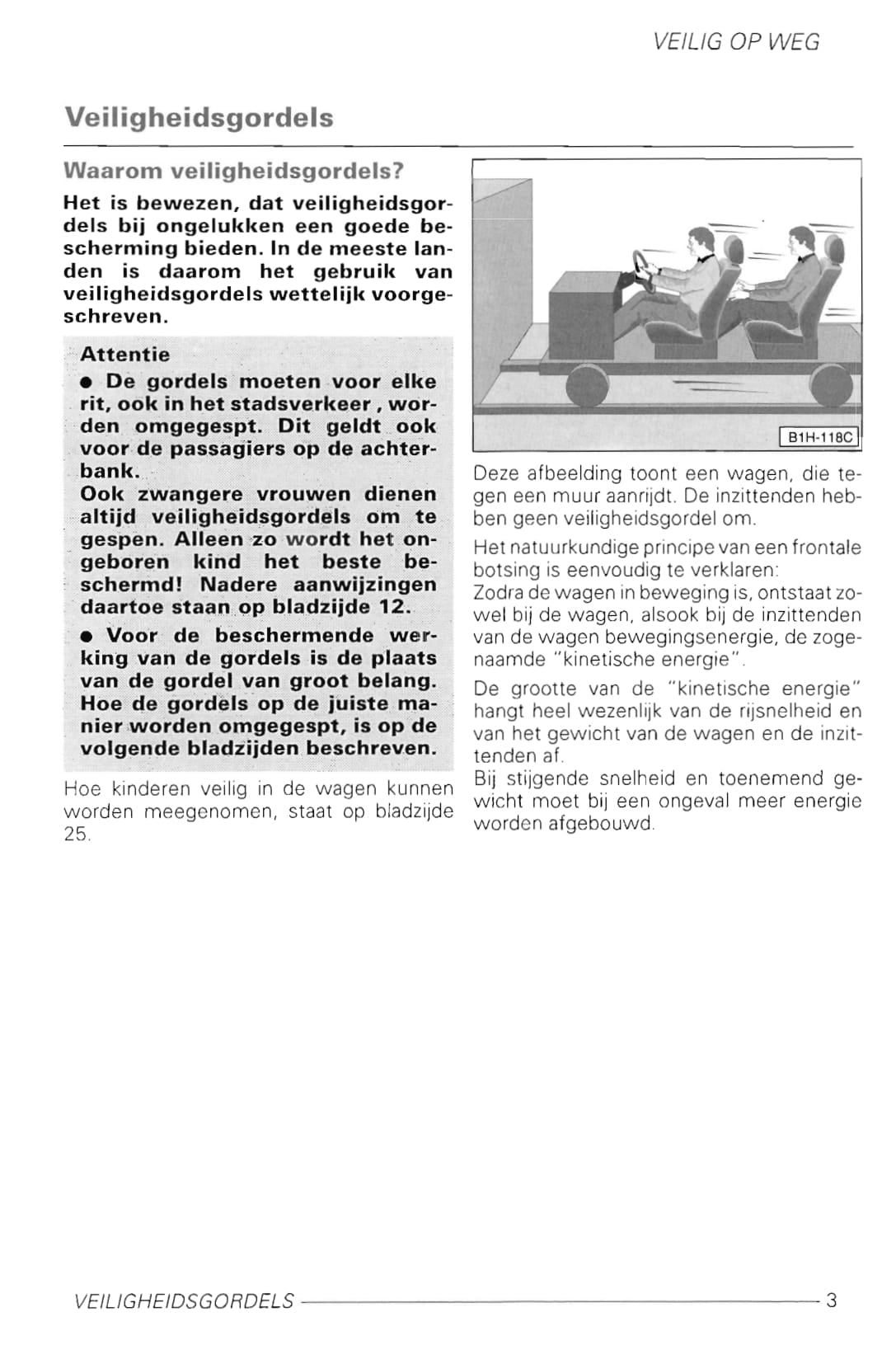 1997-2003 Volkswagen Golf Owner's Manual | Dutch