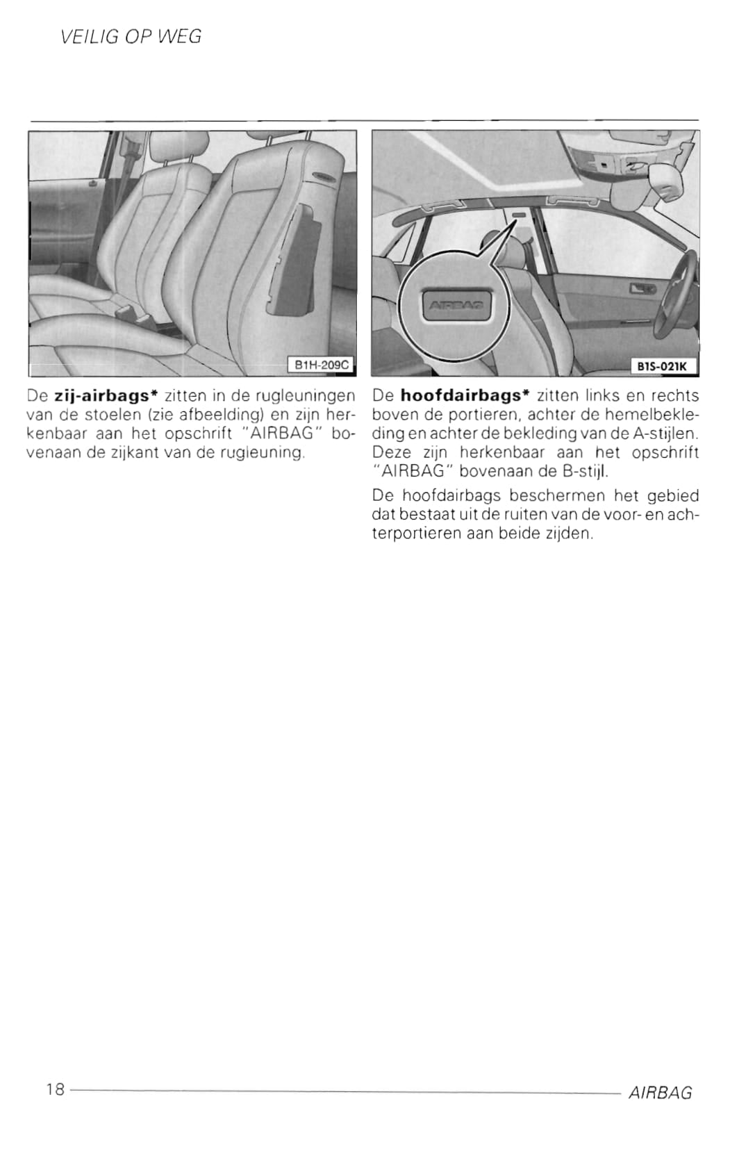 1997-2003 Volkswagen Golf Owner's Manual | Dutch