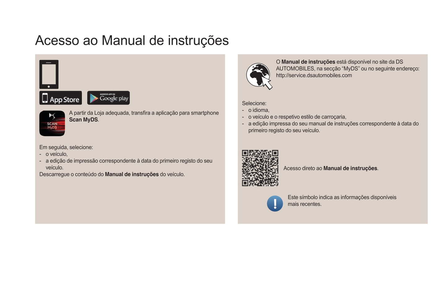 2015-2018 DS DS 5 Manuel du propriétaire | Português