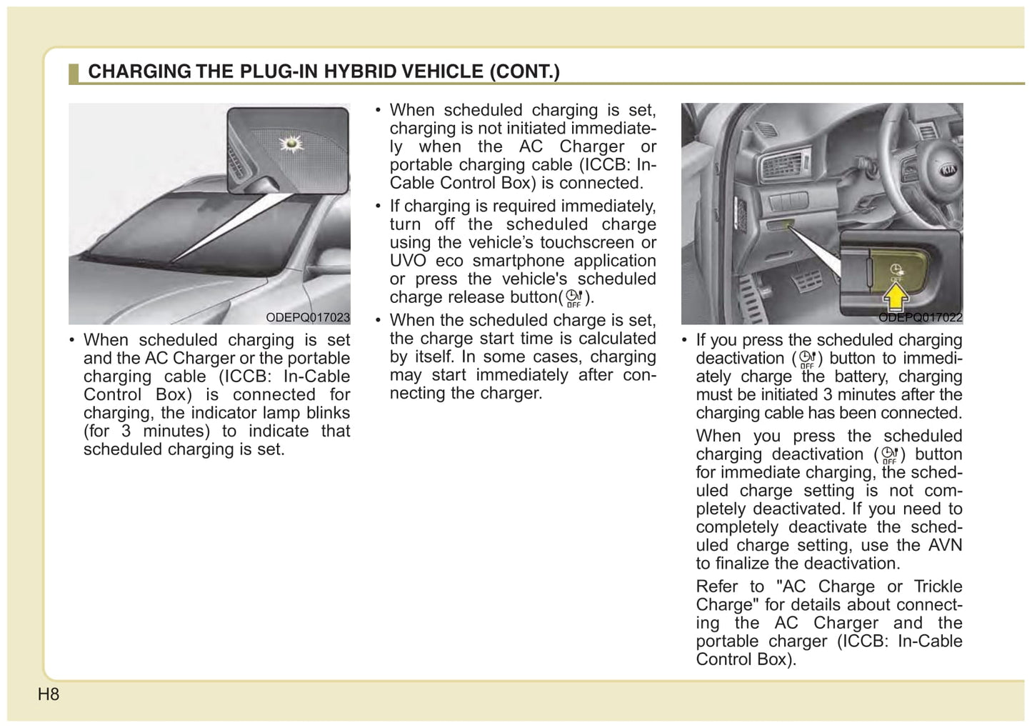 2017-2019 Kia Niro Manuel du propriétaire | Anglais