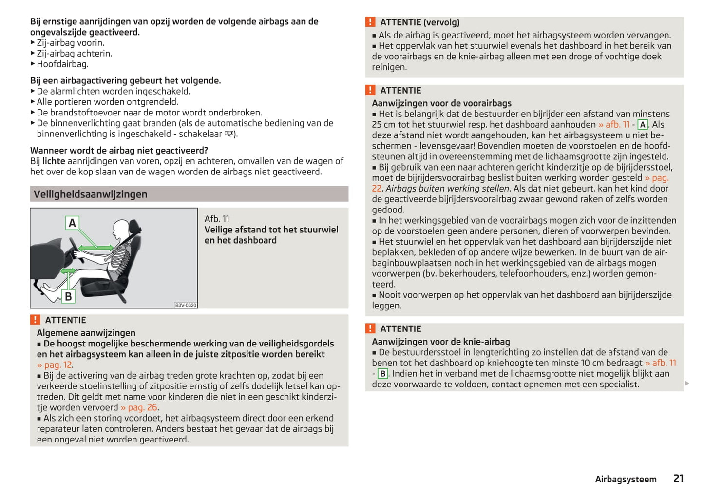2016-2017 Skoda Kodiaq Owner's Manual | Dutch