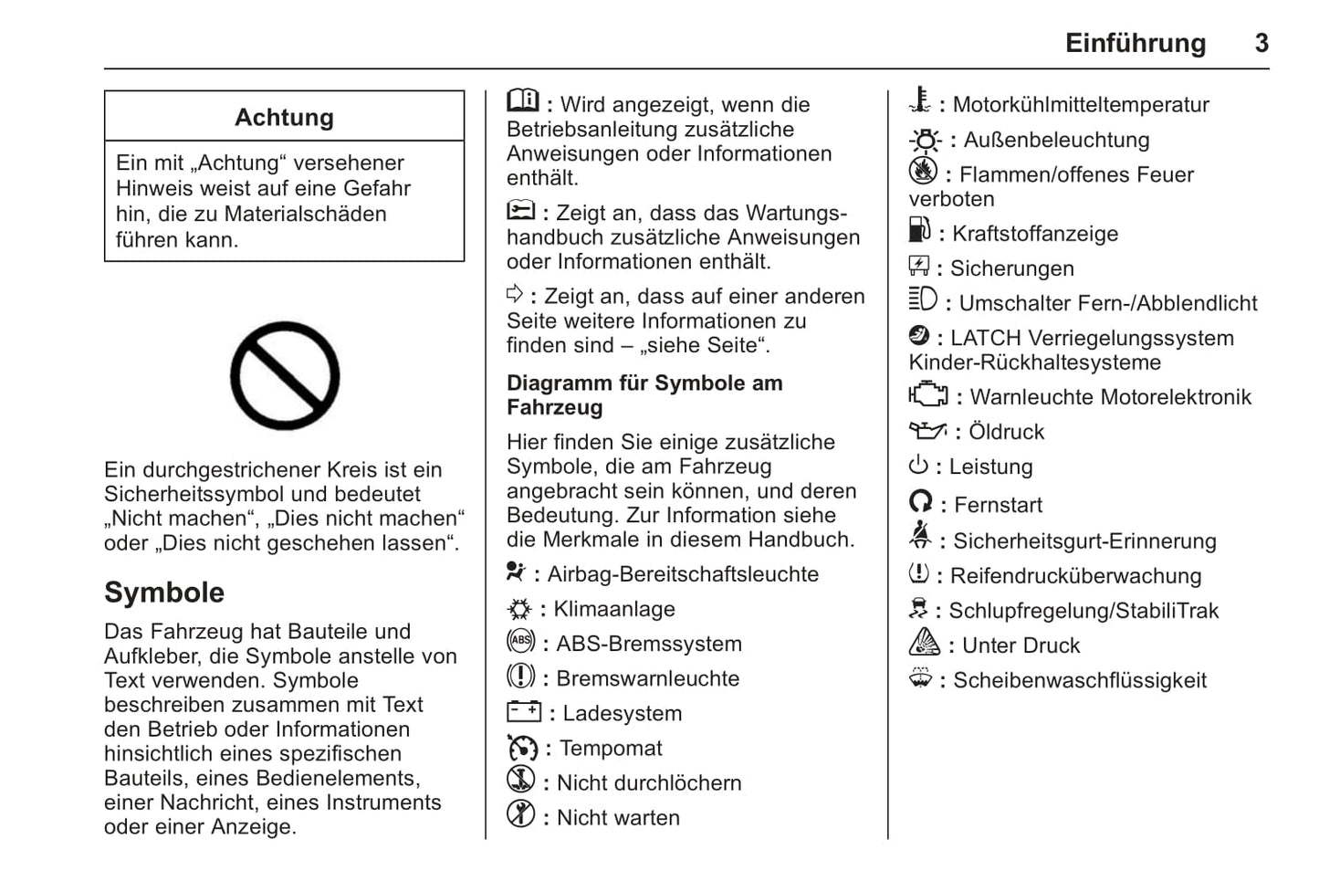 2017-2018 Chevrolet Camaro Owner's Manual | German