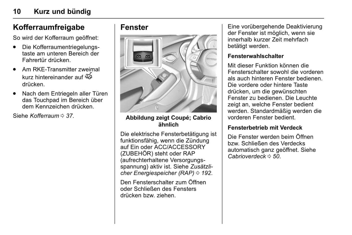 2017-2018 Chevrolet Camaro Owner's Manual | German