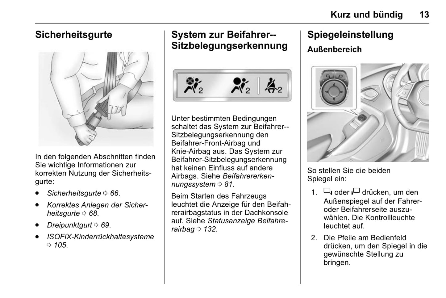 2017-2018 Chevrolet Camaro Owner's Manual | German