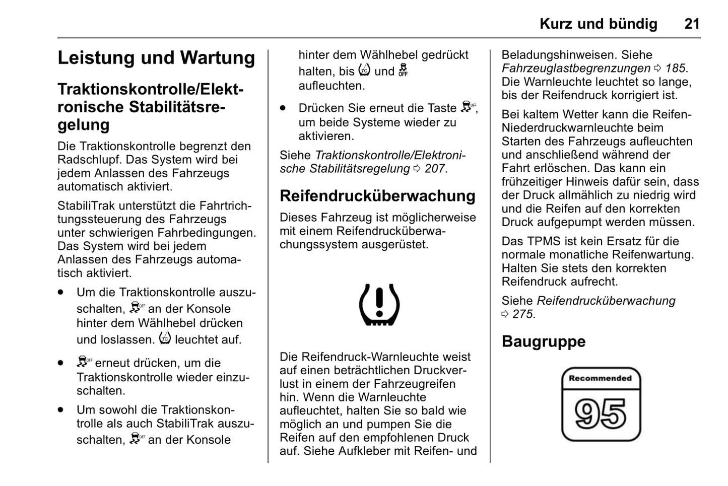 2017-2018 Chevrolet Camaro Owner's Manual | German