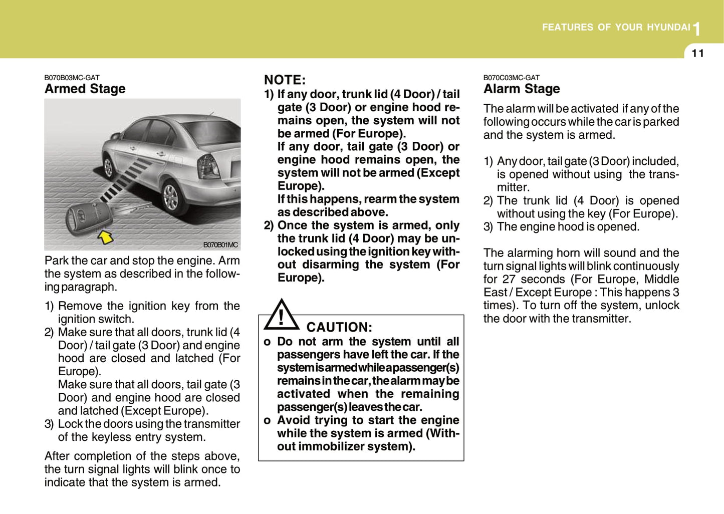 2006-2011 Hyundai Accent Manuel du propriétaire | Anglais