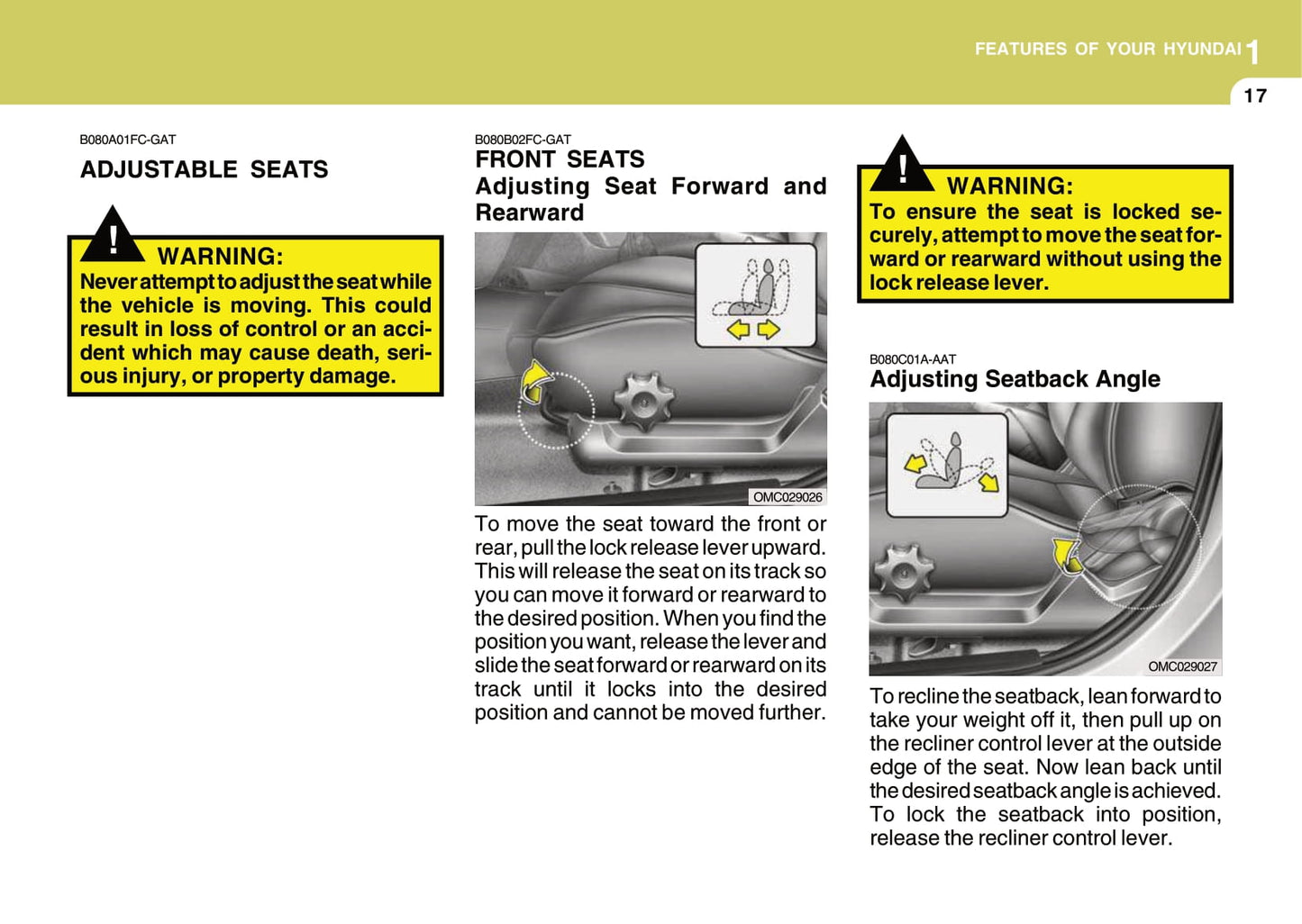 2006-2011 Hyundai Accent Manuel du propriétaire | Anglais