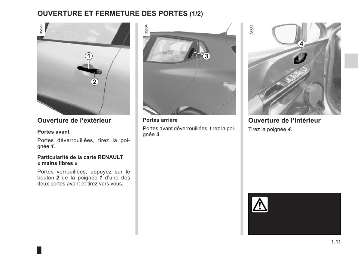 2015-2016 Renault Clio Gebruikershandleiding | Frans