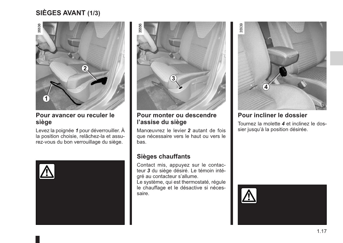 2015-2016 Renault Clio Gebruikershandleiding | Frans