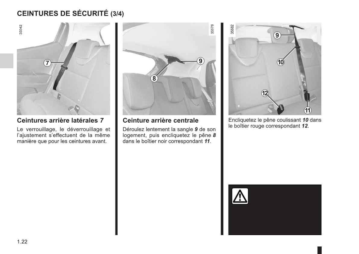 2015-2016 Renault Clio Gebruikershandleiding | Frans