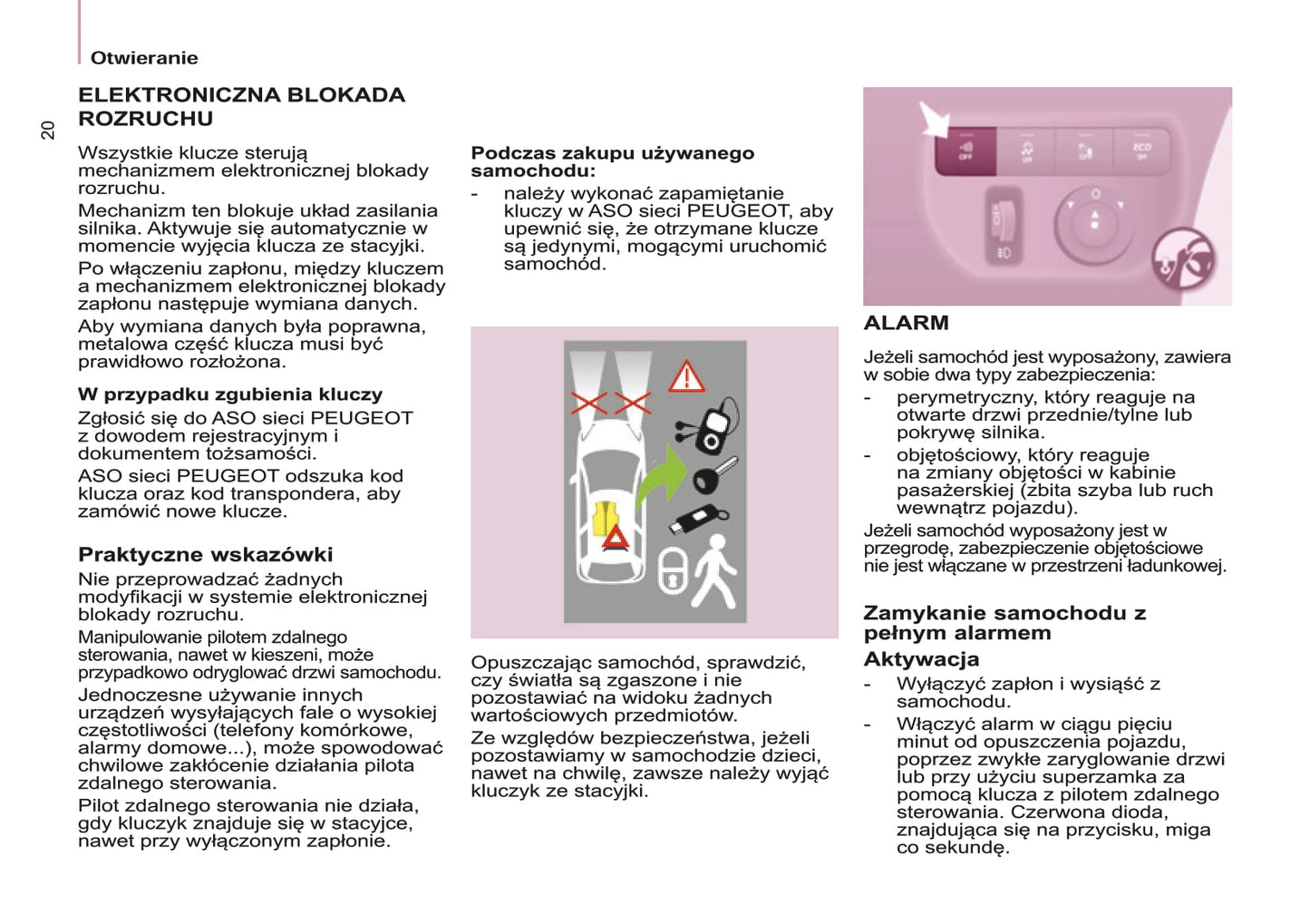 2014-2015 Peugeot Partner Tepee Manuel du propriétaire | Polonais