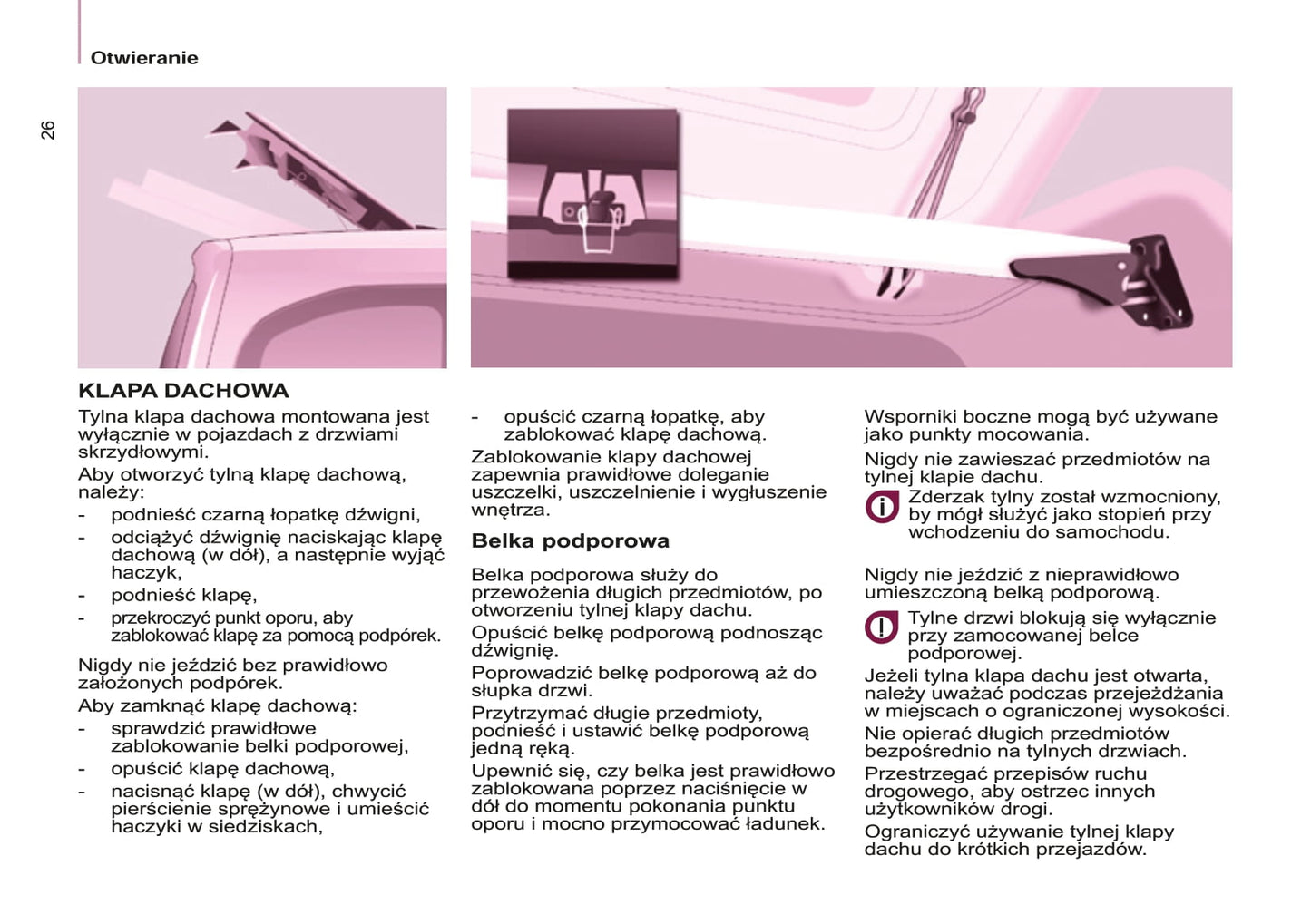 2014-2015 Peugeot Partner Tepee Manuel du propriétaire | Polonais