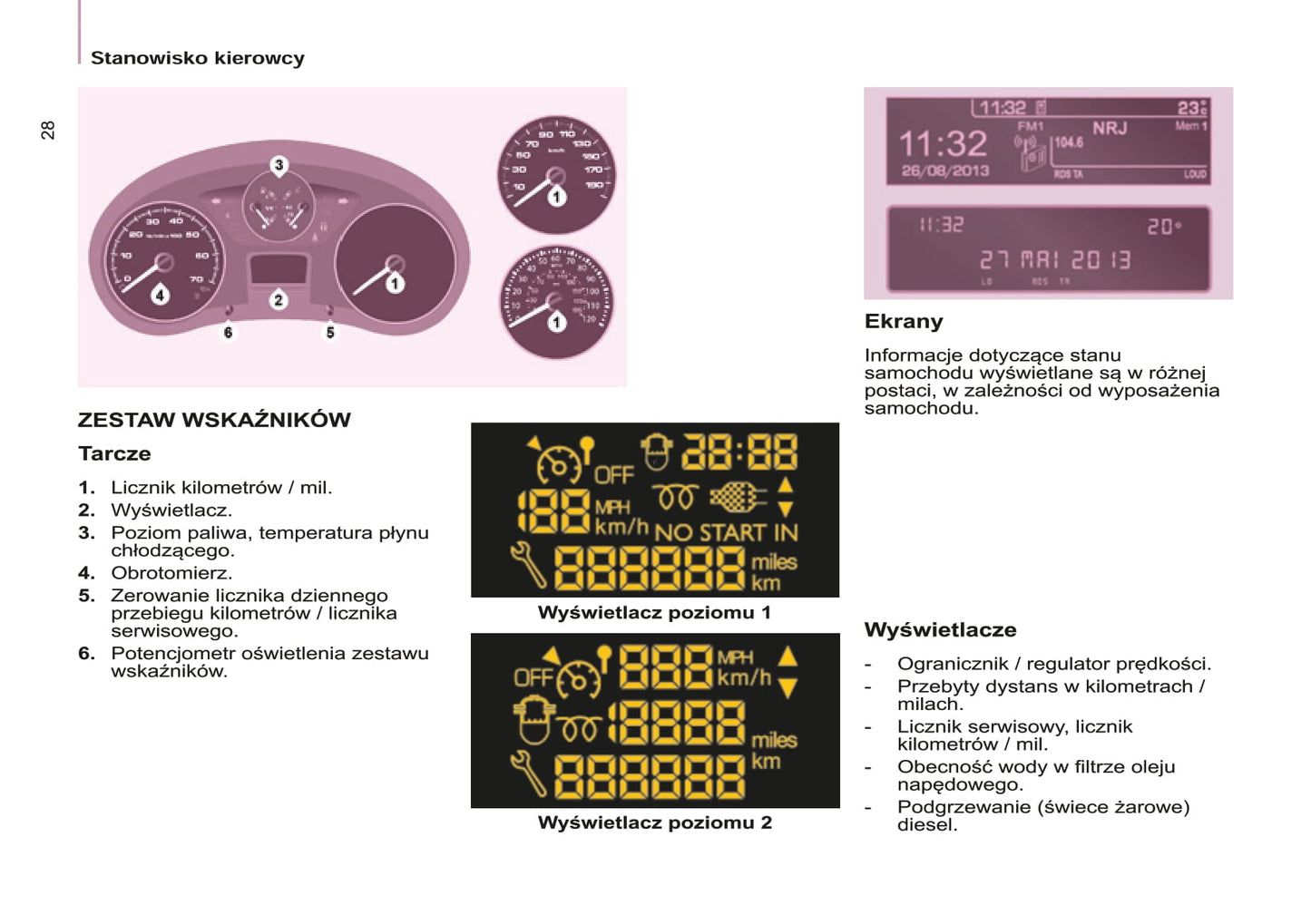 2014-2015 Peugeot Partner Tepee Manuel du propriétaire | Polonais
