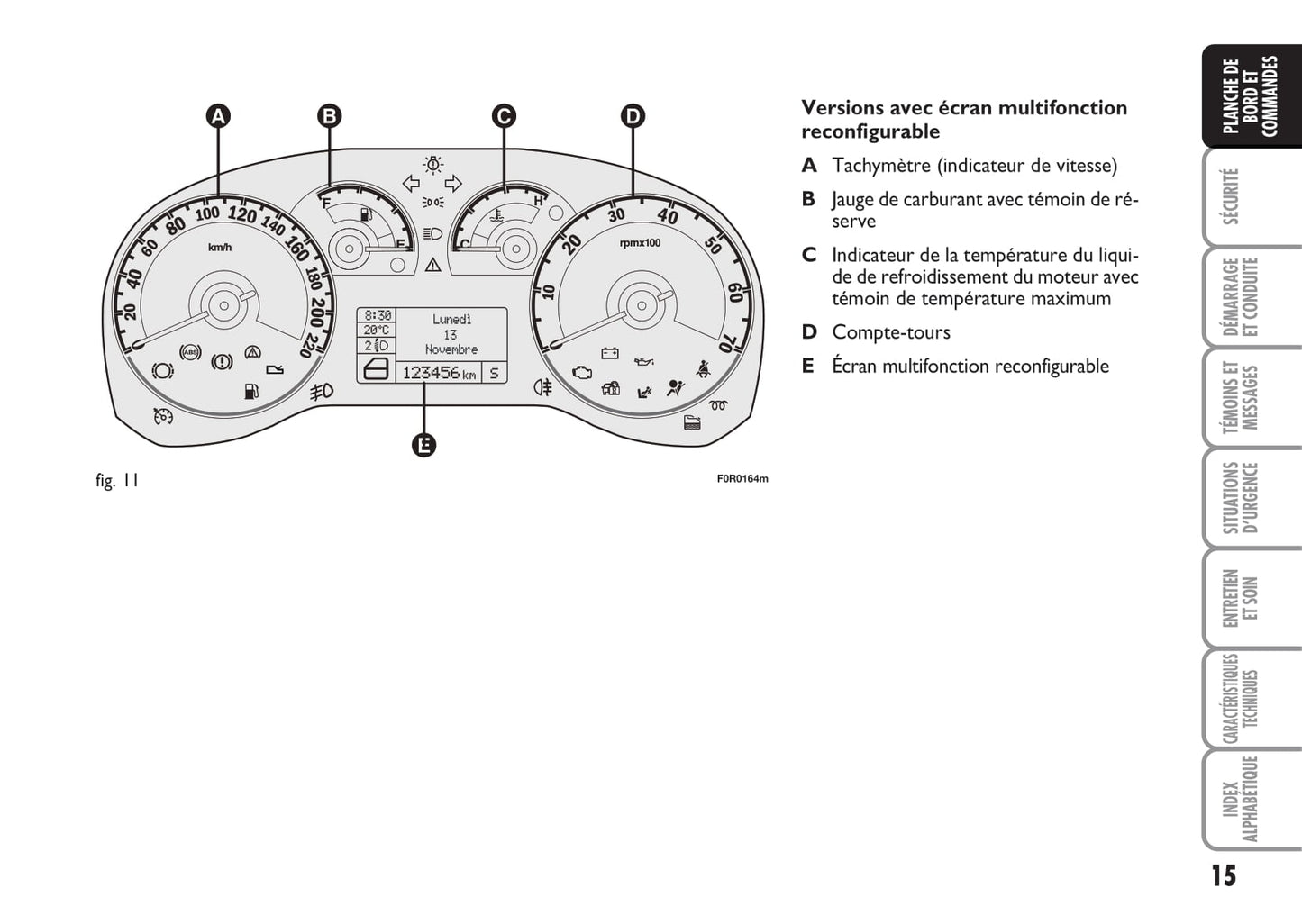 2013-2014 Fiat Linea Gebruikershandleiding | Frans