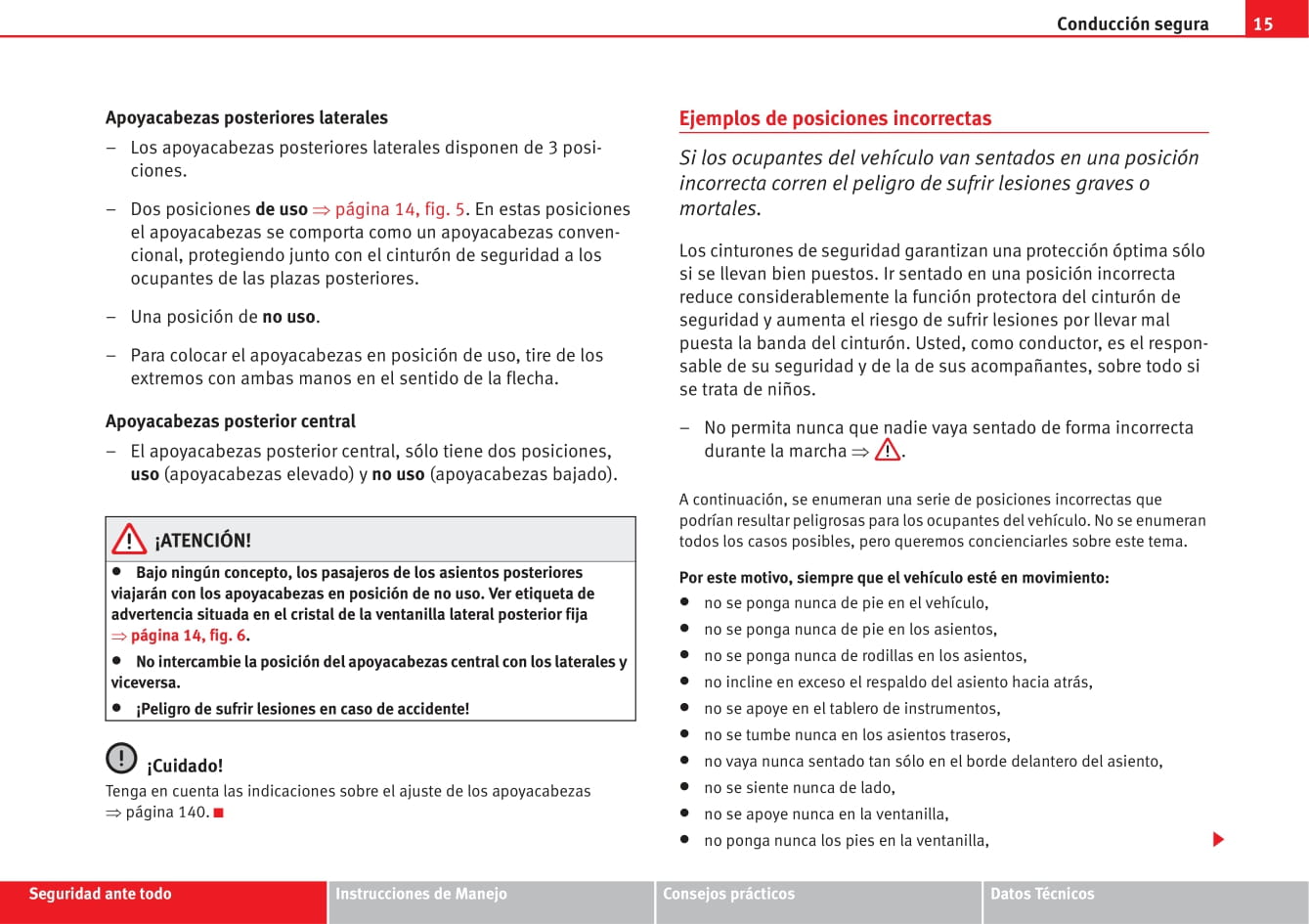 2006-2009 Seat Altea XL Bedienungsanleitung | Spanisch