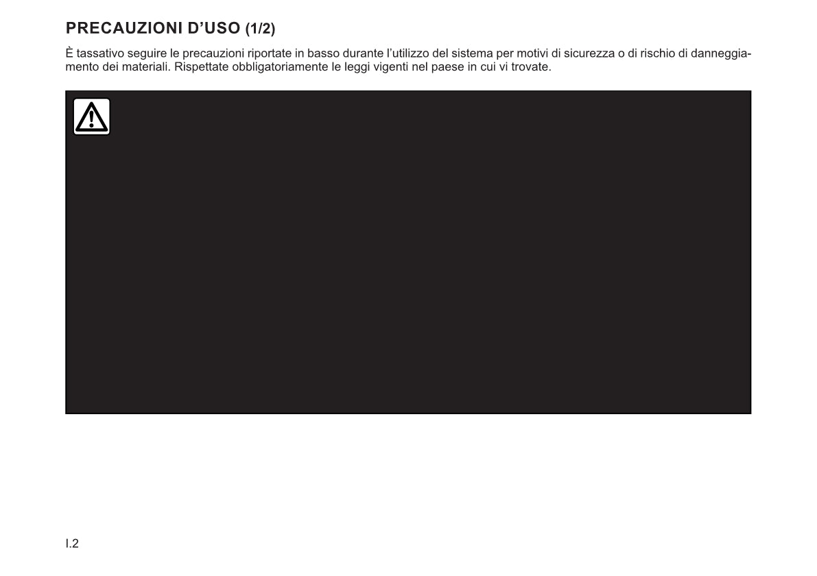Renault Radio Connect R&Go Libretto D'istruzioni 2022