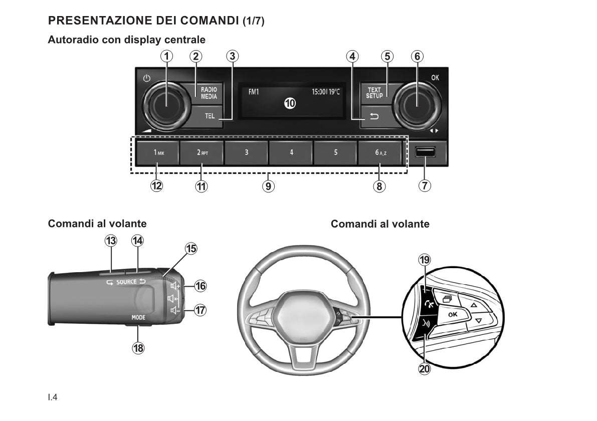 Renault Radio Connect R&Go Libretto D'istruzioni 2022