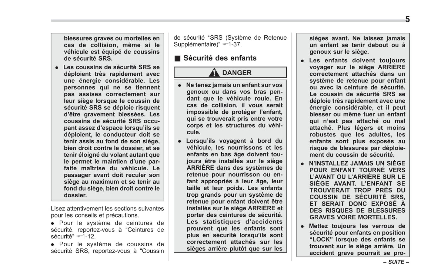 2017 Subaru WRX/WRX STI Gebruikershandleiding | Frans