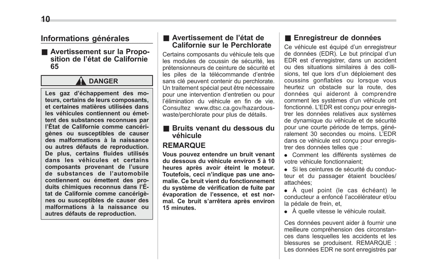 2017 Subaru WRX/WRX STI Gebruikershandleiding | Frans