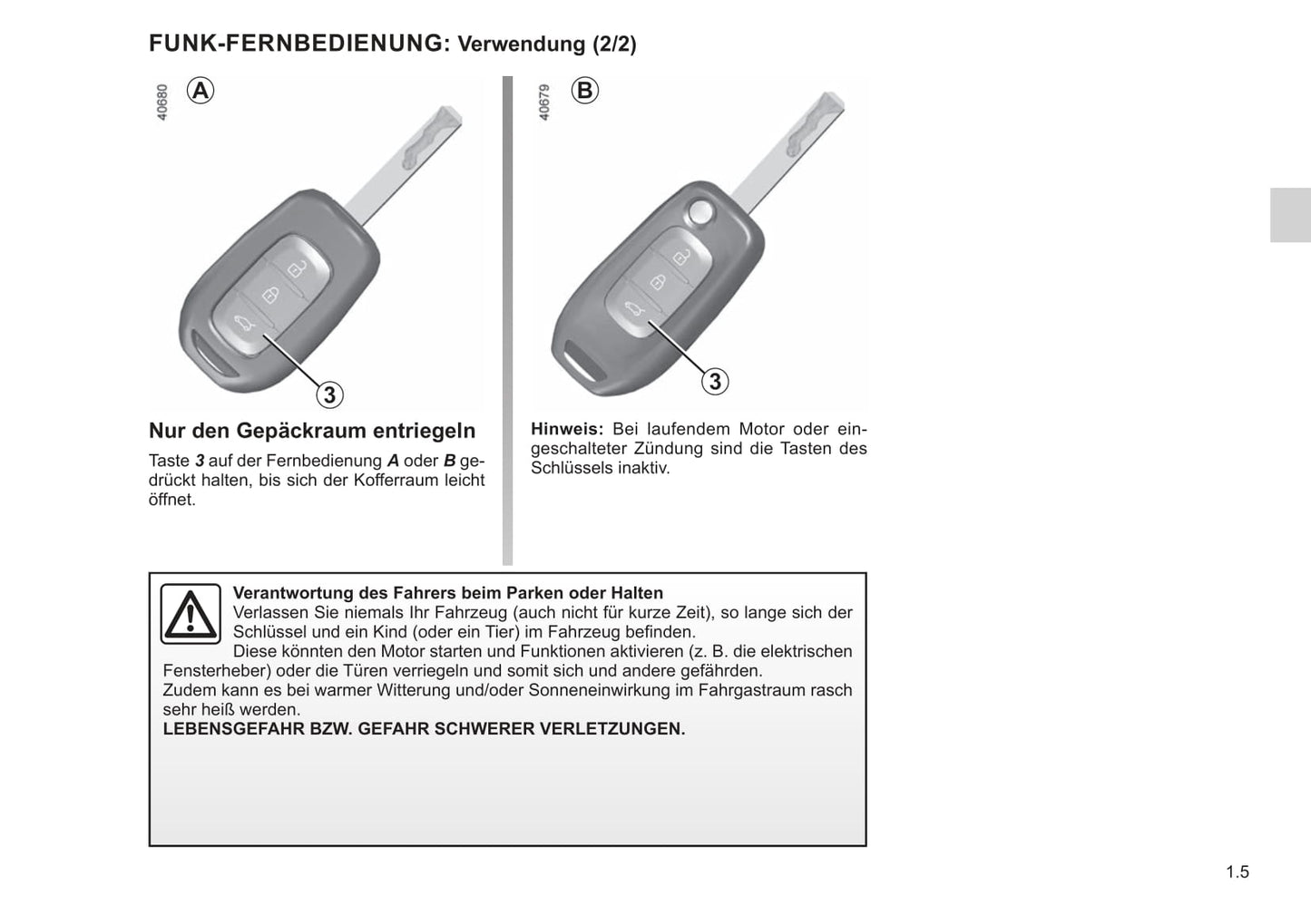 2021-2022 Renault Twingo Bedienungsanleitung | Deutsch