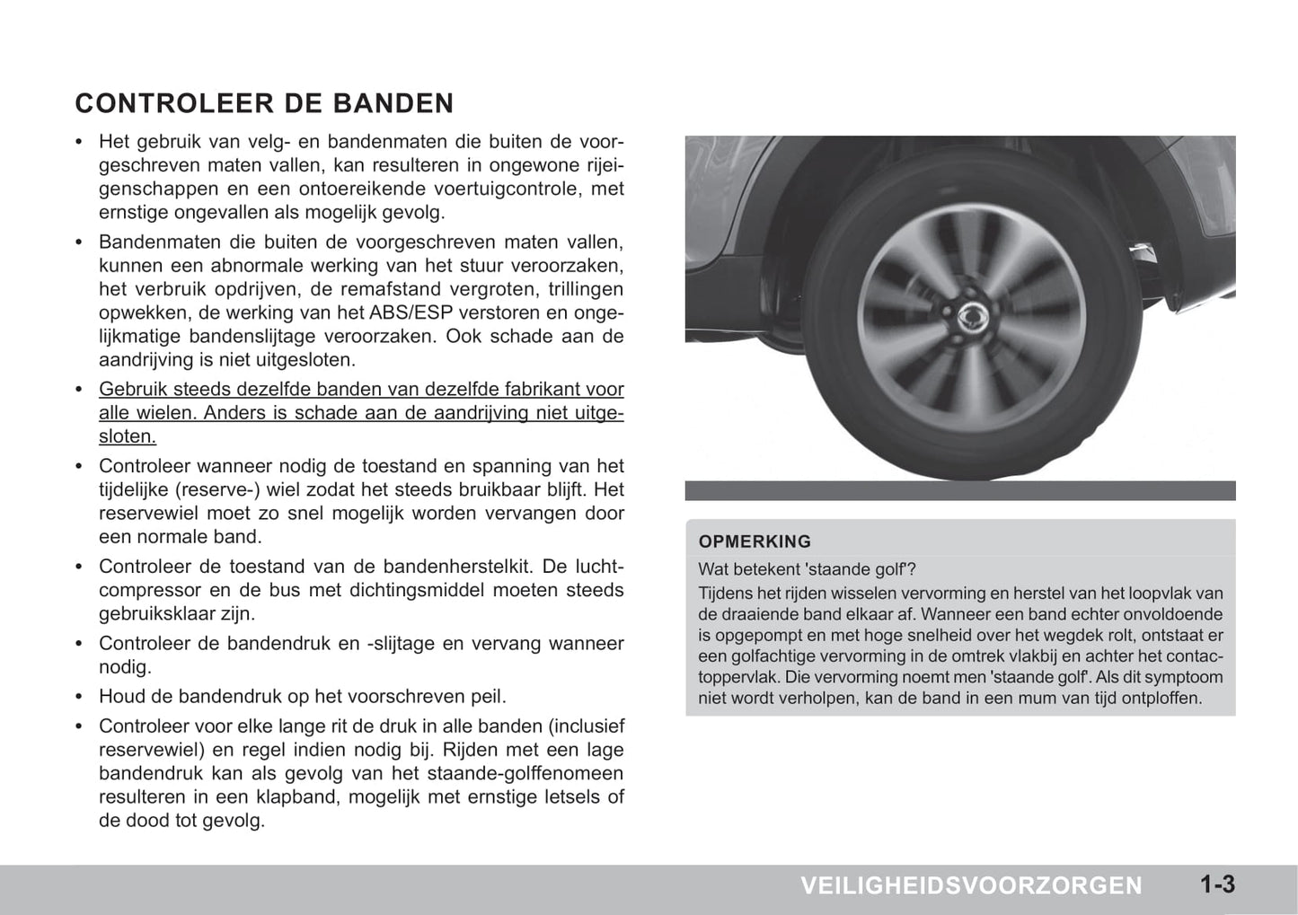 2015-2018 SsangYong Tivoli Gebruikershandleiding | Nederlands