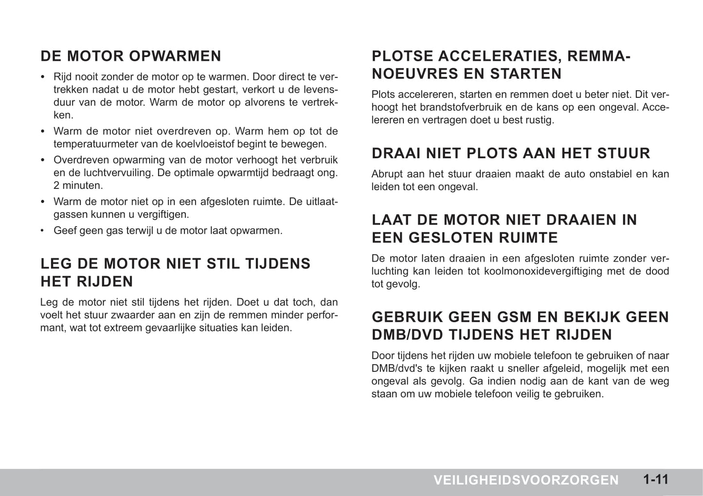 2015-2018 SsangYong Tivoli Gebruikershandleiding | Nederlands
