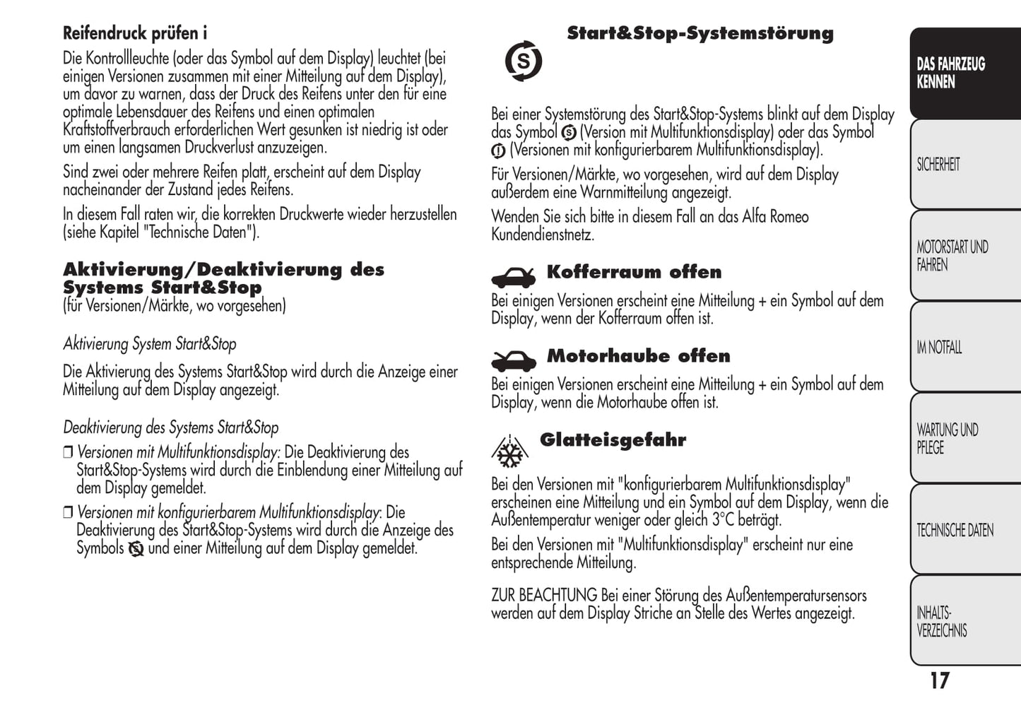2008-2014 Alfa Romeo MiTo Gebruikershandleiding | Duits