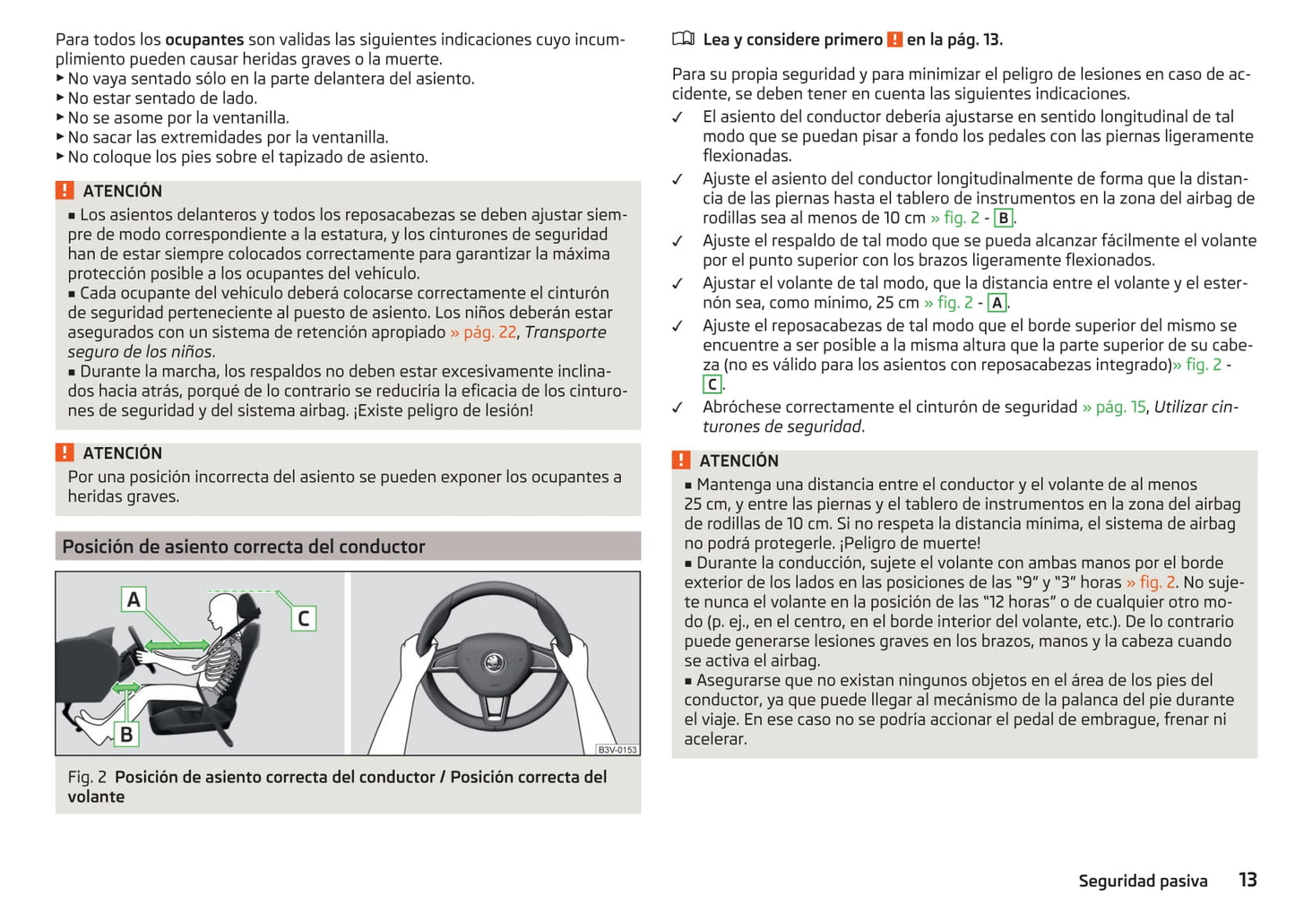2016-2017 Skoda Octavia Owner's Manual | Spanish